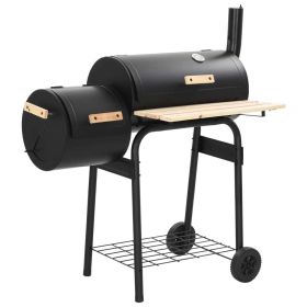 Classic Charcoal BBQ Offset Smoker