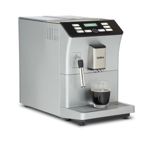 205 Fully Automatic Espresso Machine w/ Milk Frother; Silver