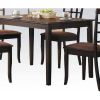 Cardiff Dining Table in Espresso