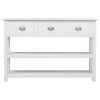 Sideboard White 45.3"x11.8"x29.9" Wood