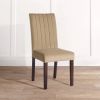 Upholstered Dining Chairs Set of 2 Modern Side Chair Accent Chair for Living Room; Dining Room - TAUPE