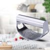 100% Stainless Steel Garlic Press Rocker Garlic Rocker Crusher Garlic Chopper Mincer Press Kitchen Garlic Masher Kitchen Tools