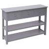 Sideboard Gray 45.3"x11.8"x29.9" Wood