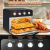 Chef  Air Fryer Oven , Countertop Toaster Oven,3-Rack Levels, 4 mechinical knobs(24 QT 1700W)