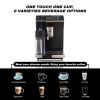 Fully Automatic Espresso Machine with milk tank;  Black