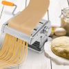 Dual-blade Multifunctional Manual Hand-cranking Operation Stainless Steel Noodle Making Machine RT