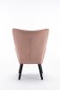 Accent chair Living Room/Bed Room; Modern Leisure Chair Pink