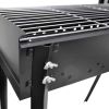 BBQ Stand Charcoal Barbecue Square 30" x 11"