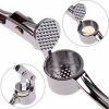 Garlic Press Crusher Mincer Kitchen Stainless Steel Garlic Smasher Squeezer Manual Press Grinding Tool Kitchen Accessories