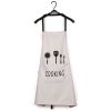 Manufacturer's apron; customized coverlet; cooking; home kitchen; waterproof; oil proof; customized gift; apron; coverlet; logo