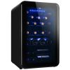 Wine Cooler Countertop Freestanding Wine Cellars Champagne Chiller Digital Temperature Control UV-Protective 24 Standard Bottle