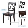 Dining Table Set Home Kitchen Table and Chairs Wood Dining Set