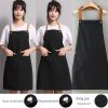 Nail salon apron wholesale printing household kitchen cooking women fashion work clothes men catering work canvas