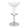 Set of 2 Swivel Adjustable Height Bar Stools