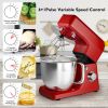 Home Multi-Functional 3-in-1 6-Speed Tilt-Head Food Stand Mixer