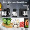 Home Multi-Functional 3-in-1 6-Speed Tilt-Head Food Stand Mixer