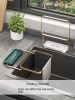 Iron sink filter frame kitchen sink disposable filter screen food residue bowl anti blocking filter frame