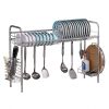 Stainless Steel Single Layer, Inner Length 90cm Kitchen Bowl Rack Shelf